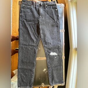 Madewell the perfect vintage Jean black sz 28